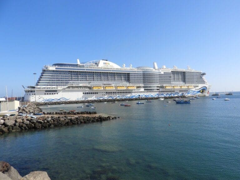 El crucero Aida Perla regresa a Fuerteventura