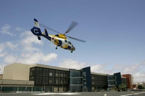 Fuerteventura será base de un tercer helicóptero para traslados sanitarios urgentes