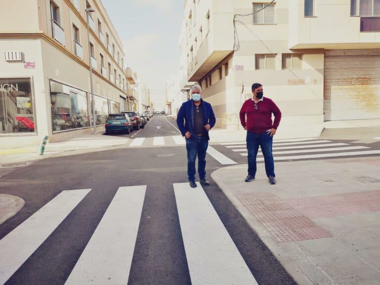 Finalizadas las obras en las calles Pizarro y Hernán Cortés de El Charco