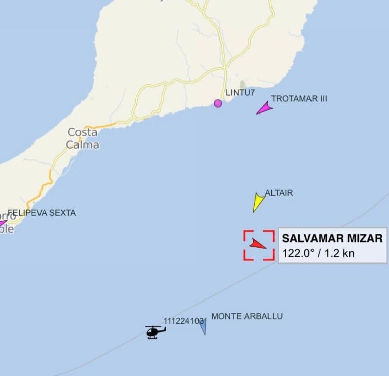 Rescatadas dos nuevas pateras en aguas de Fuerteventura