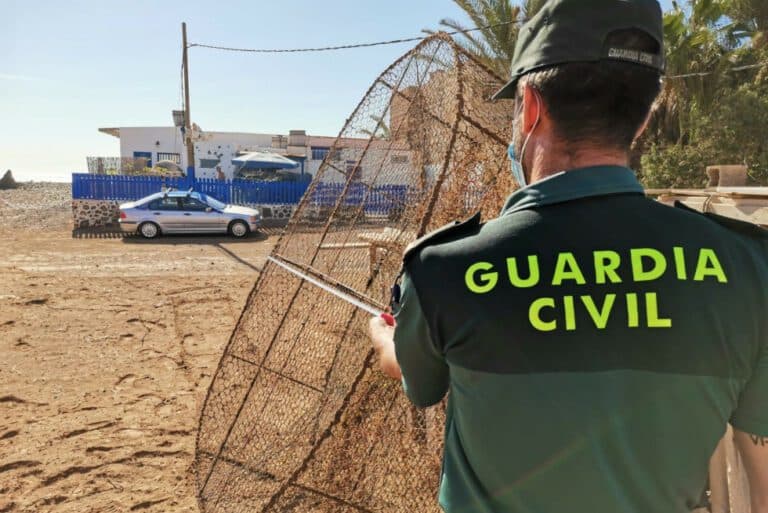La Guardia Civil levanta seis actas de denuncia por pesca ilegal en Fuerteventura