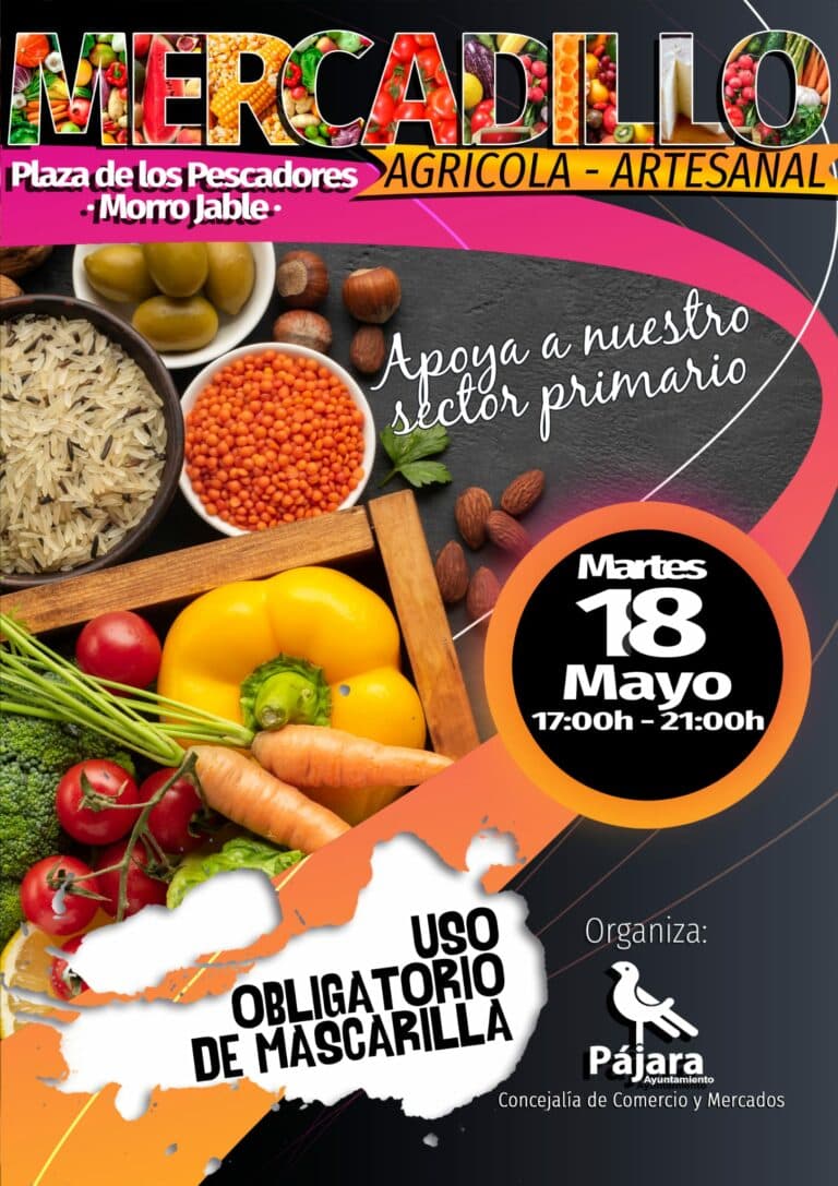 Morro Jable acoge una nueva edición de su tradicional Mercadillo Agrícola y Artesanal