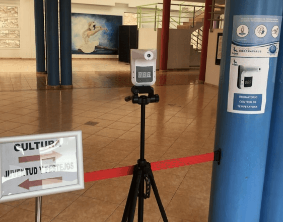 Pájara instala termómetros digitales en todas las dependencias municipales