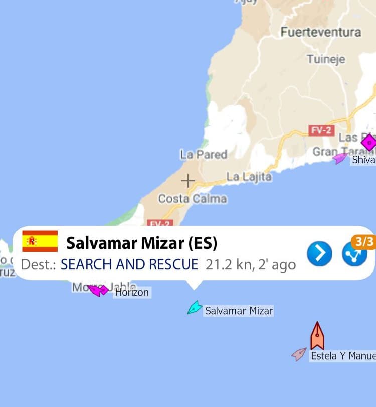 Rescatada otra embarcación con medio centenar de migrantes a bordo