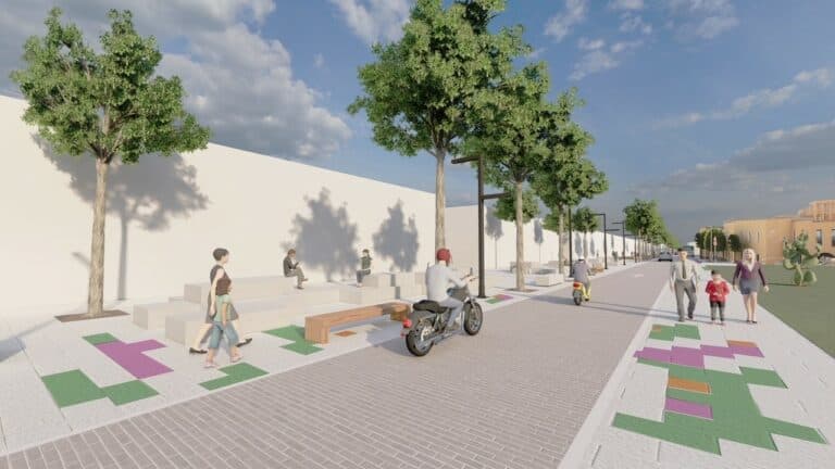 Así será la avenida-bulevar de Primero de Mayo