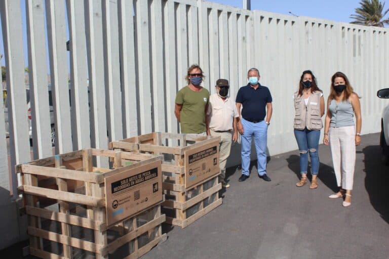 Los pescadores majoreros colaboran con el Observatorio de Basura Marina para recoger y monitorizar residuos