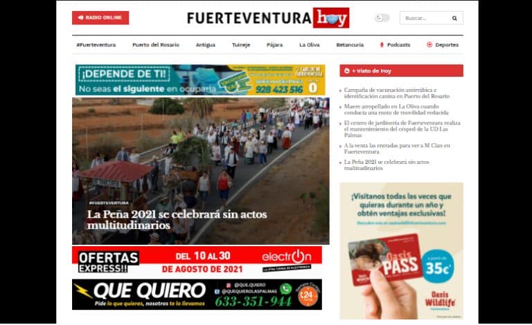 Fuerteventura Hoy sigue creciendo en redes sociales