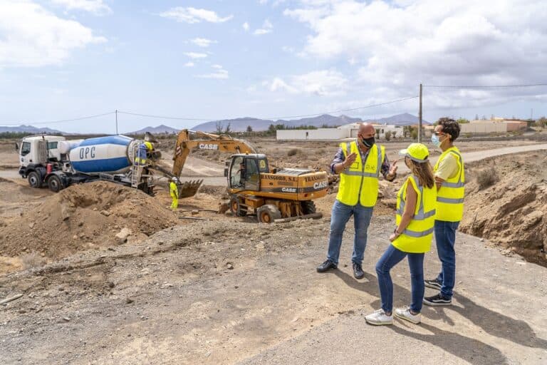 El Camino Cañada de la Mata de Tuineje ya tiene un nuevo sistema de drenaje