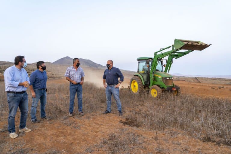 Comienza en Villaverde la siembra de grano para alimentar a la fauna silvestre