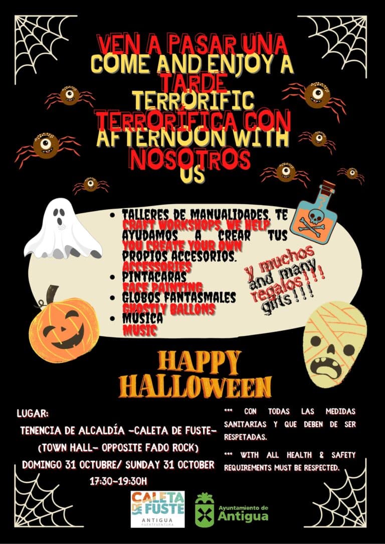 Happy Halloween Infantil en Caleta de Fuste