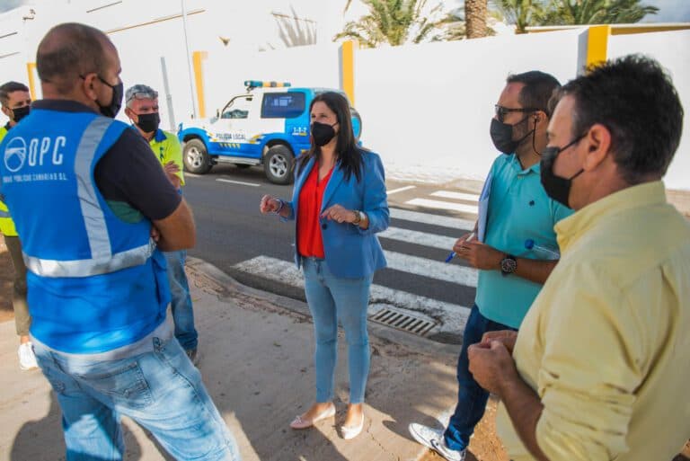 Arrancan las obras de la calle Manuel Velázquez Cabrera en Gran Tarajal