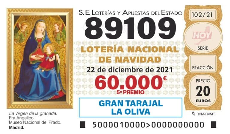 89109 | Un quinto premio toca en La Oliva y Gran Tarajal