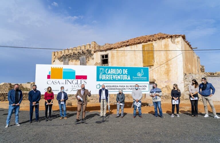 El Cabildo adquiere la Casa del Inglés de La Oliva para su uso como espacio cultural