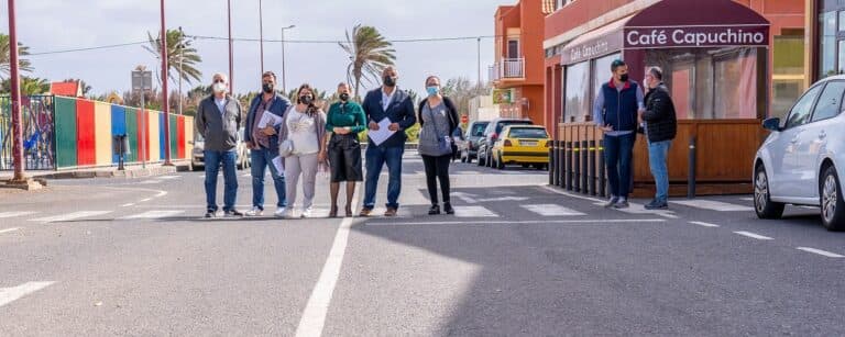 Una vía peatonal conectará la calle principal de El Matorral con el transporte público