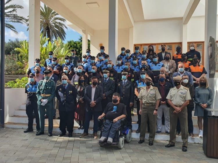 Pájara reconoce la labor de los Cuerpos de Seguridad del Estado durante la pandemia