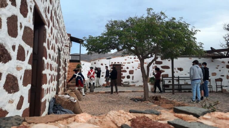 Televisión Canaria recrea las batallas del Cuchillete y Tamasite