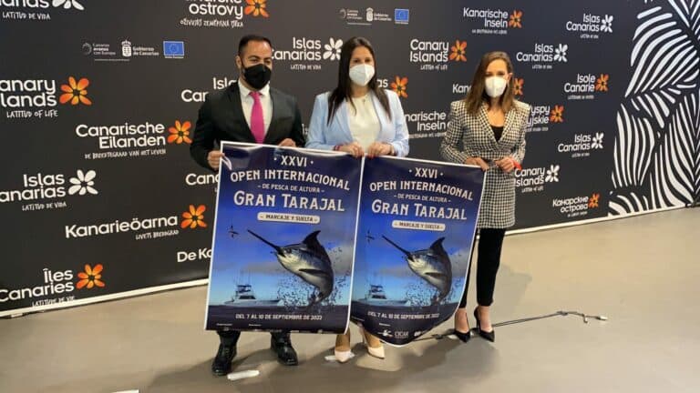 Tuineje presenta sus eventos deportivos para 2022 con el regreso del Open de Pesca de Altura