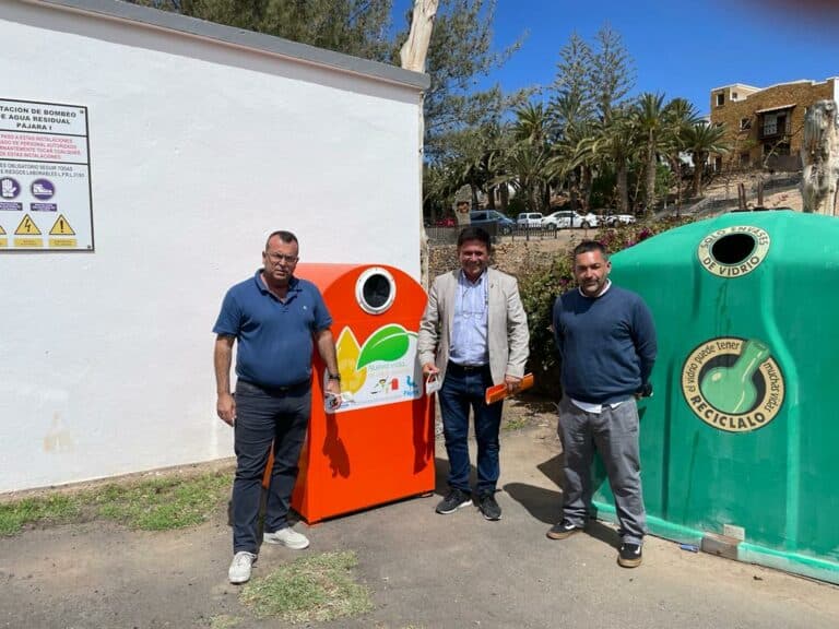 Pájara instala contenedores para aceite usado en todos los pueblos del municipio