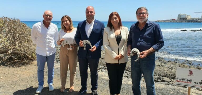 Visita de Cristina Roca, vicerrectora de la ULPGC, a Fuerteventura