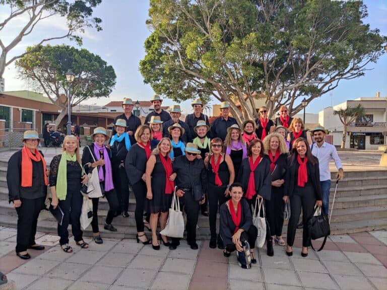 La Coral de Pájara actúa en las fiestas municipales de Santa Lucía de Tirajana