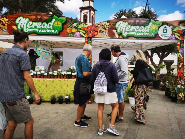 Mercado Agrícola y Juegos tradicionales canarios este domingo en Antigua