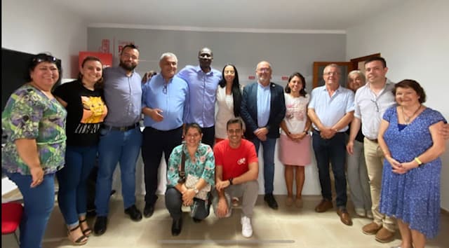 El PSOE se reúne con la comunidad latina que crece con fuerza en Fuerteventura