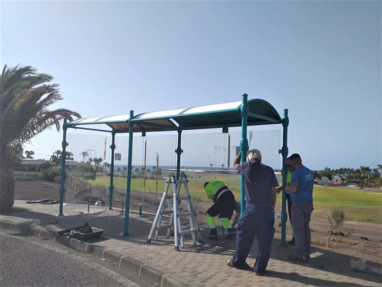 El Cabildo acondiciona y renueva las infraestructuras de transporte público