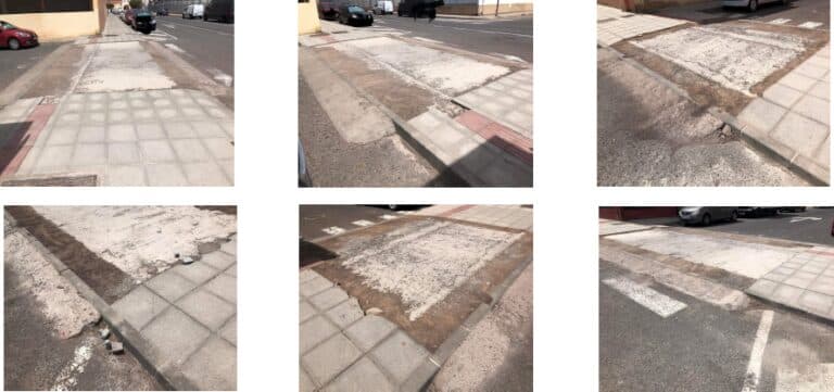 PxF denuncia el estado de abandono de las obras municipales en El Matorral