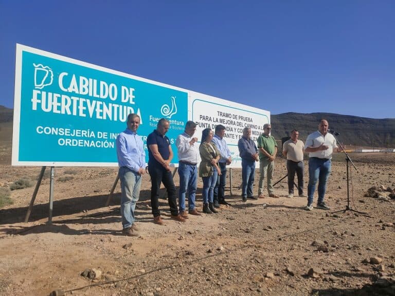 El camino entre Morro Jable, el Puertito de la Cruz y Cofete contará con una pavimentación «ecológica»