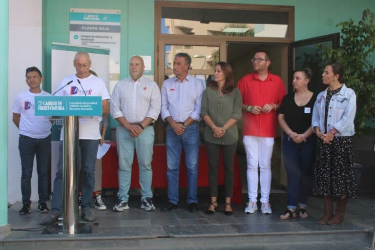 Fuerteventura conmemora el Día Mundial de la Lucha Contra el SIDA