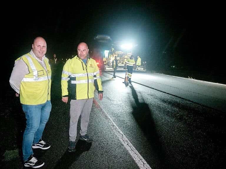 Tragsa colaboró con el Cabildo en el mantenimiento de 23 carreteras en el último año