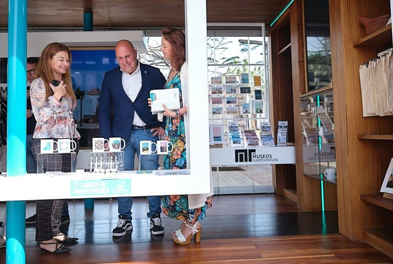 Nuevo stand de información de los Museos de Fuerteventura de Puerto del Rosario