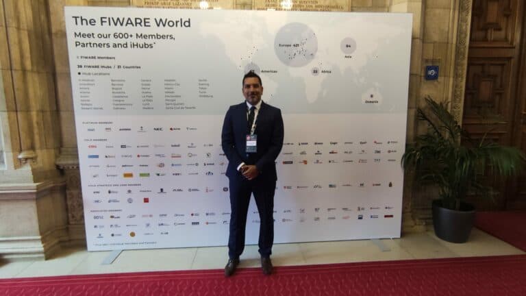 Una pyme majorera participa en el prestigioso FIWARE Global Summit 2023 en Viena