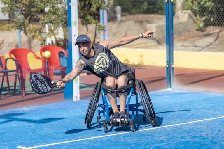 Fuerteventura celebra la final del Campeonato de España de pádel en silla de ruedas