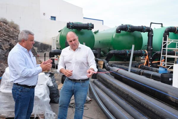 El Cabildo acomete trabajos de mejora en la planta desaladora de Gran Tarajal