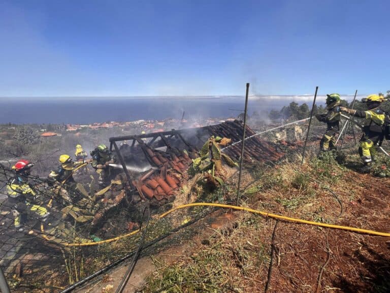 El incendio de La Palma queda estabilizado con 2.900 hectáreas afectadas