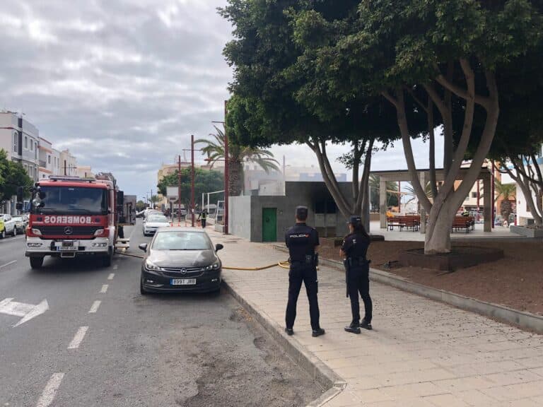 Un incendio en una estación eléctrica de Endesa deja sin luz al centro de la capital