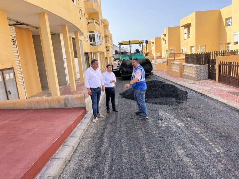 Pájara pone en marcha el Plan de Asfaltado municipal en Morro Jable por 1,7M€