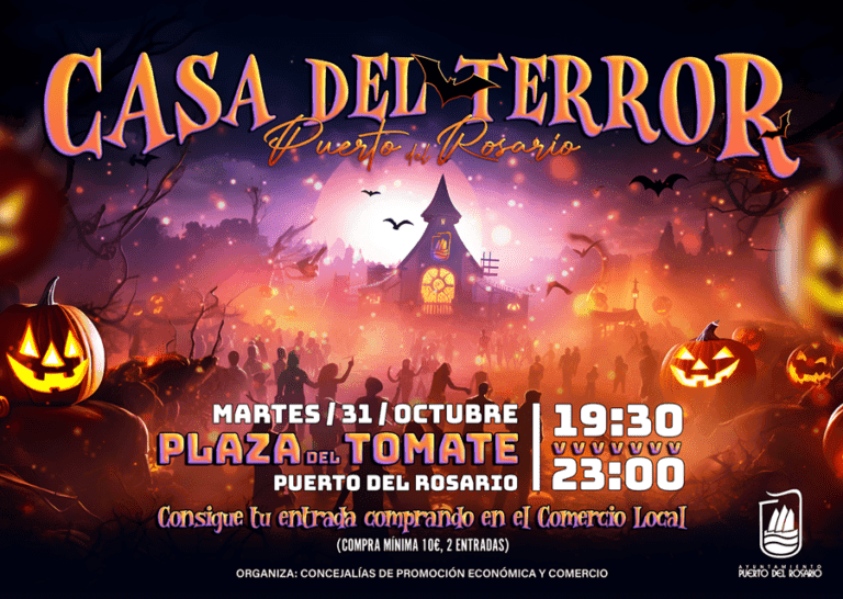 Puerto del Rosario celebra la noche de Halloween dinamizando el comercio