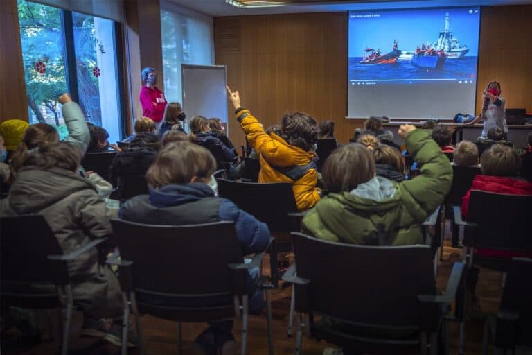 El proyecto educativo de Open Arms aterriza en Fuerteventura