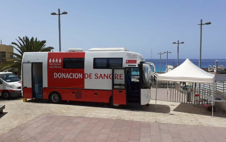 El ICHH se traslada hasta Pájara para promocionar la donación de sangre