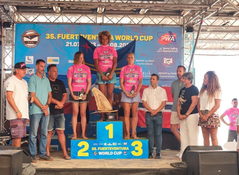 El Campeonato Mundial de Windsurf y Wingfoil 2023 estará presente en los premios Sportel
