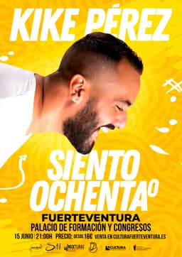 Pilar López habla con el humorista canario Kike Pérez