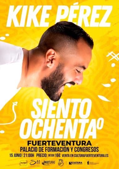 Pilar López habla con el humorista canario Kike Pérez