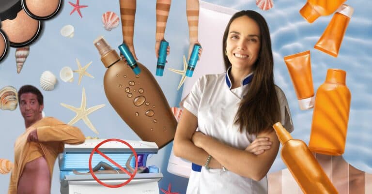 De autobronceadores, chuletones y cerveza