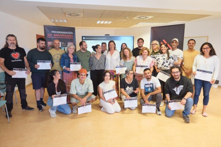 Veinte personas se forman como asistentes de producciones sostenibles gracias a Fuerteventura Film Commission