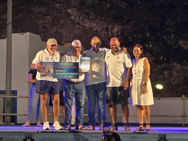 El barco Mota Uno de Lanzarote se corona campeón en el Open Internacional de Pesca en Altura de Gran Tarajal
