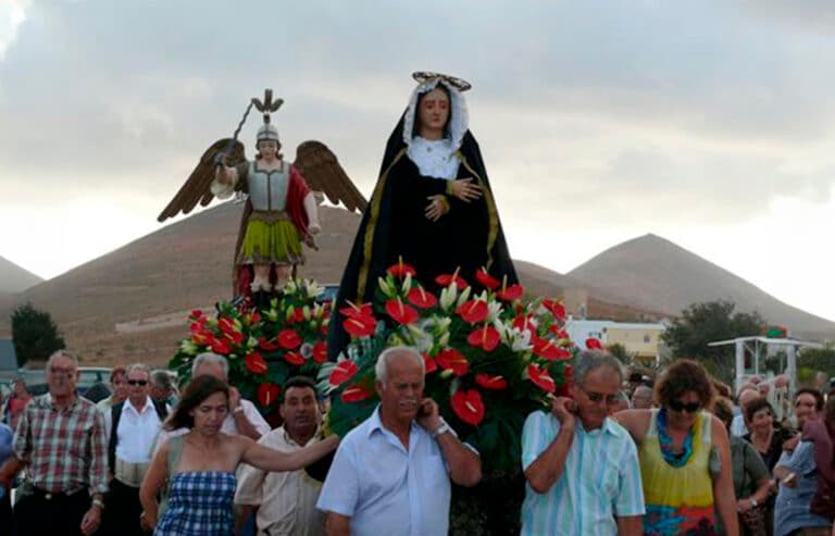 La Caldereta se prepara para sus fiestas en honor a Nuestra Señora de Los Dolores y San Miguel Arcángel