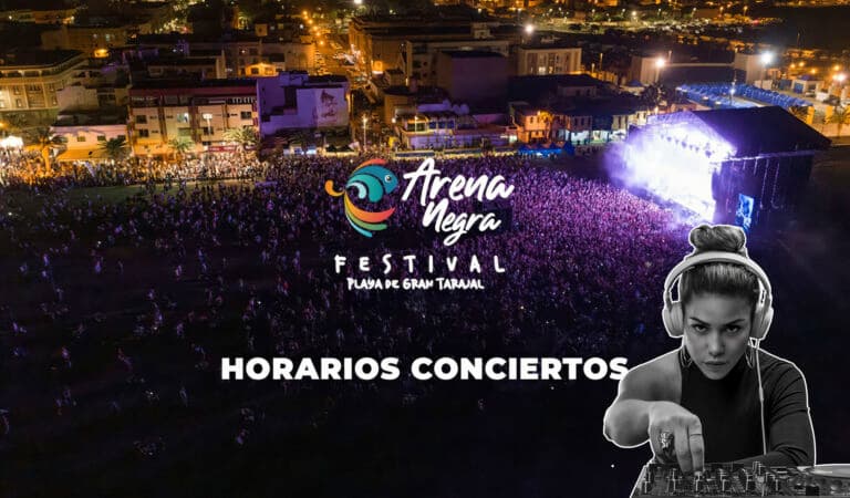 Arena Negra ya tiene horarios de actuaciones y DJ/Presentadora