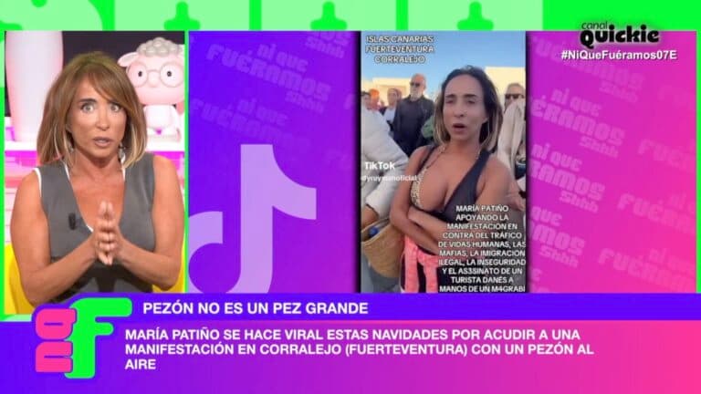 El bikini, el pezón y la protesta en Corralejo: María Patiño no deja a nadie indiferente